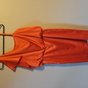 Jessica Simpson Vibrant Orange Dress